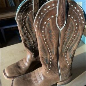 Ariat square toe boots